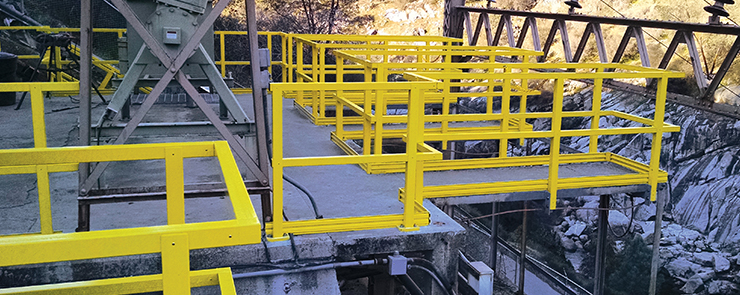 SAFRAIL™ & STRONGRAIL® FRP Composite Handrail and Fencing Systems