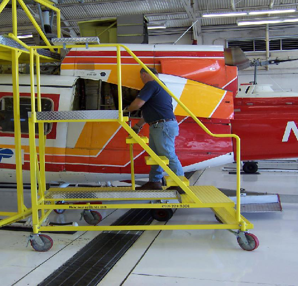 FRP Composite 250 Series Helicopter Work Platforms