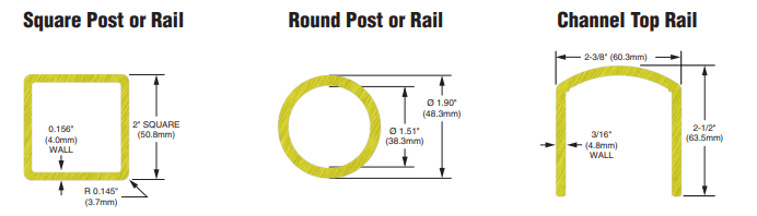 SAFRAIL™ & STRONGRAIL® FRP Composite Handrail and Fencing Systems