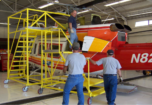 FRP Composite 250 Series Helicopter Work Platforms