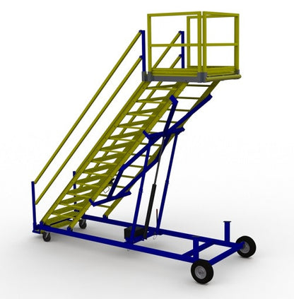 FRP Composite B1 Aircraft Maintenance Platform